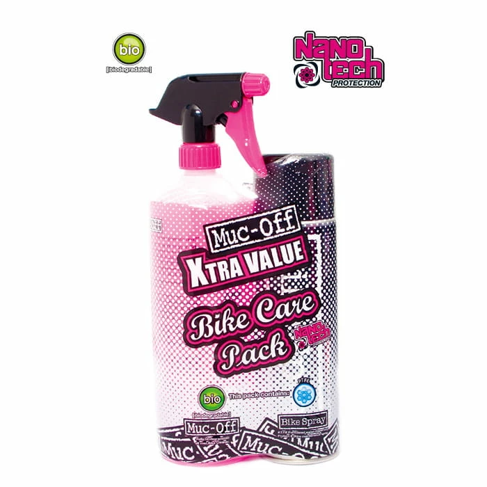 Muc-Off X-Tra Value Duo Pack Verzorgingsset - Bike Spray + Reiniger 3 Muc-Off X-Tra Value Duo Pack Verzorgingsset - Bike Spray + Reiniger