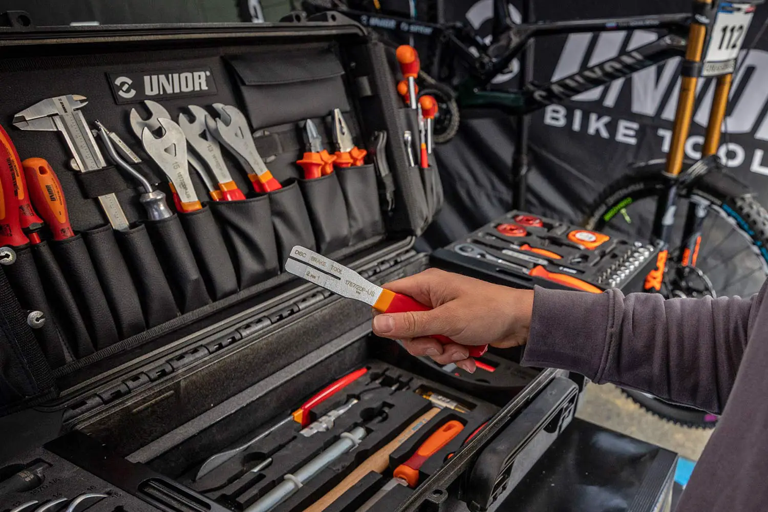 Unior Winkel -Unior Winkel Unior bike tools Master Kit for pro cycling mechanics mobile bike shop tool