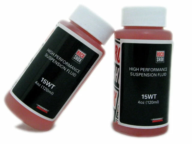 Rock-shox Vorkvering Olie 2.5/5/10/15wt - Powered By Sram - 120ml 3 Rock-shox Vorkvering Olie 2.5/5/10/15wt - Powered By Sram - 120ml