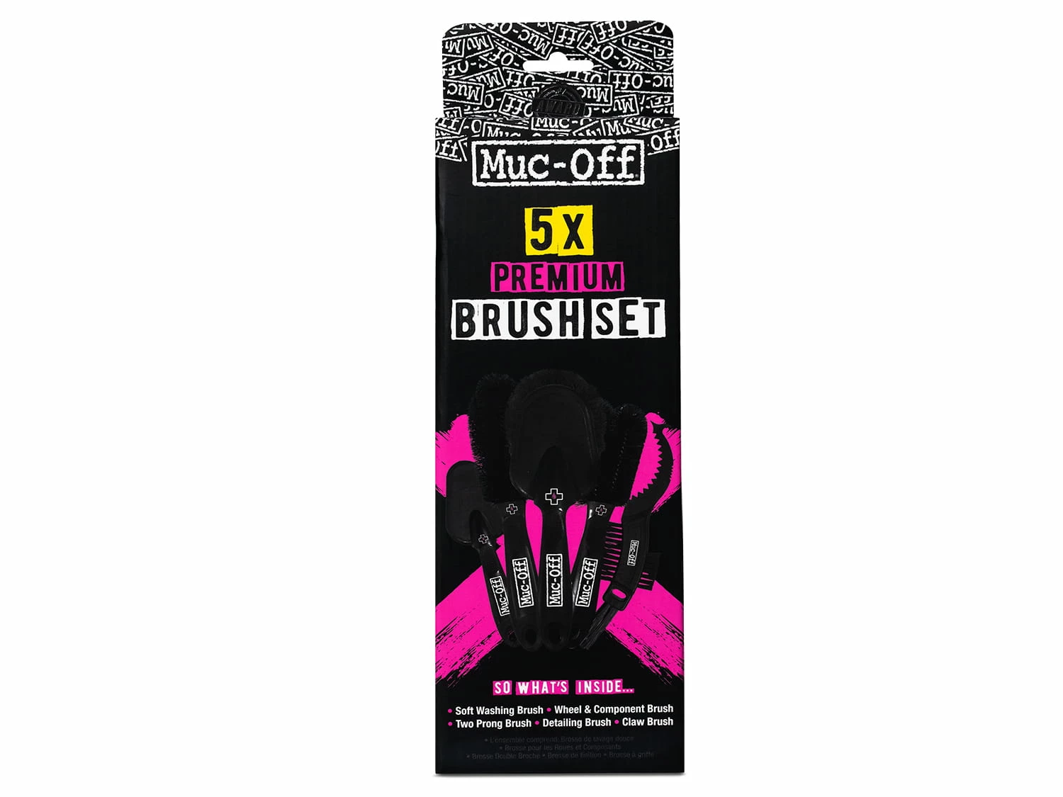 Muc-Off 5x Borstelset Reinigingsborstels 9 Muc-Off 5x Borstelset Reinigingsborstels - Afbeelding 7
