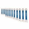 Park Tool MW-Set.2 Metrische Ring- En Steeksleutelset -Unior Winkel mw set 2 metrisches ring und maulschluesselset 55549